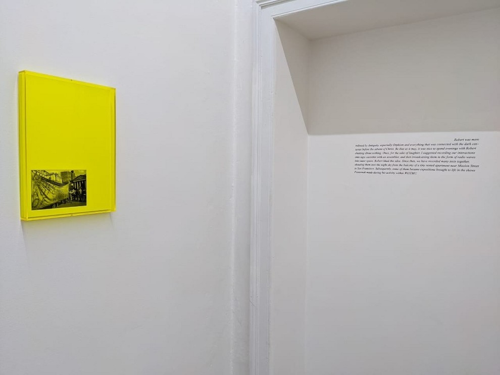 Arseny Zhilyaev “An Experiment is not about Creating Novelty”, installation view, C+N Gallery CANEPA