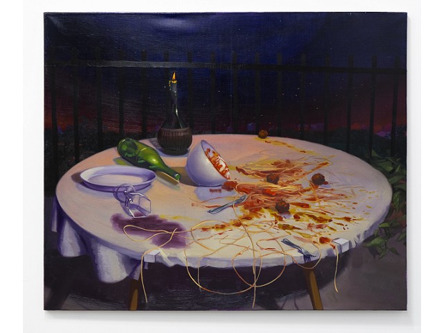 Spilled Spaghetti as an Allegory of the Cosmos, or Lady and the Tramp Interupted, 2020 -2021